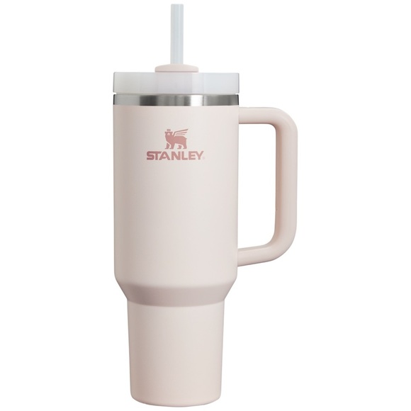 NWT - Stanley The Quencher H2.0 FlowState Tumbler 40oz  - Rose Quartz - Picture 1 of 3